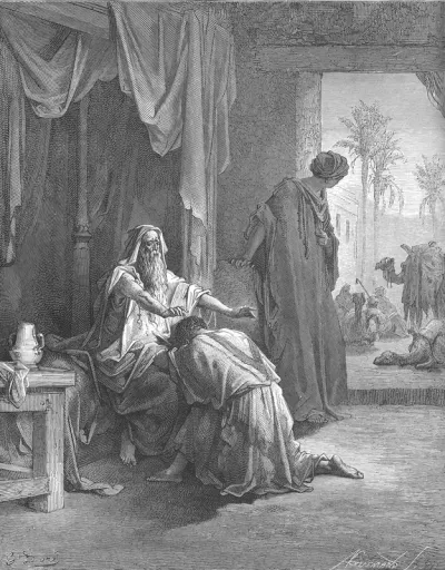 Isaac Blesses Jacob