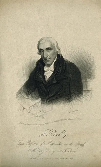 Isaac Dalby. Stipple engraving by J. Thomson, 1827, after W. Derby after J. J. Halls, 1817