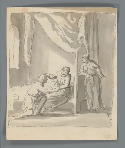 Isaak zegent Jakob