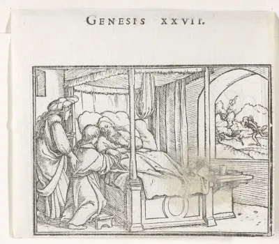 Isaak zegent Jakob