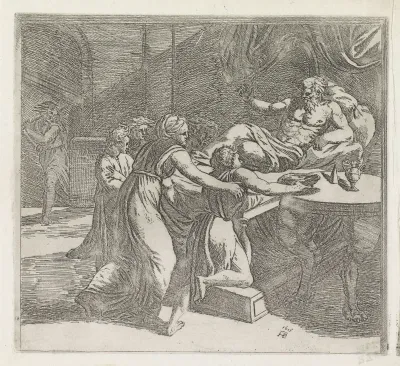 Isaak zegent Jakob