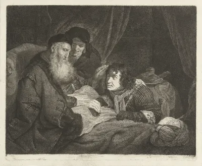 Isaak zegent Jakob