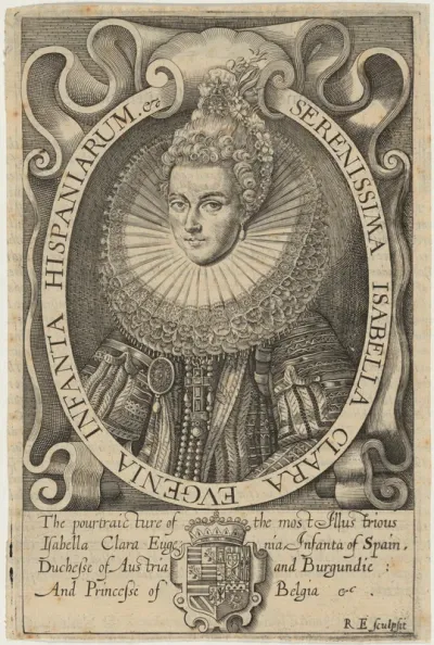 Isabella Clara Eugenia, Infanta of Spain, wife of Archduke of Austria