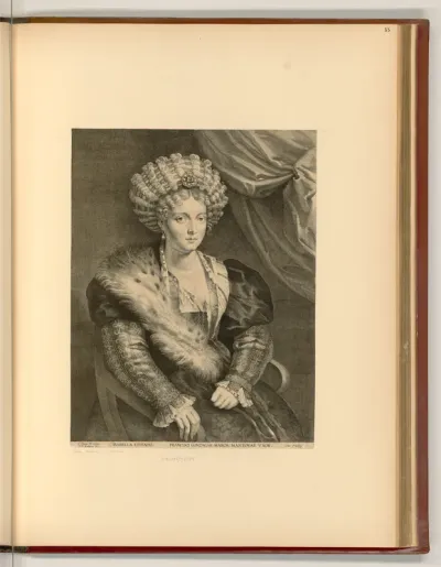 Isabella Estensis Francisci gonzagae March. Mantouae uxor