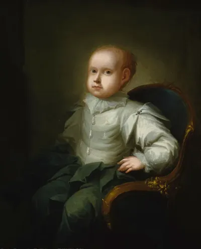 Isak Edvard Wacklin, the Artist´s Son
