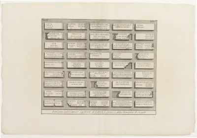 Iscrizioni delle Camere sepolcrali de' Liberti e Servi, ec. della Famiglia di Augusto, XXXIV