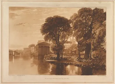 Isleworth (Liber Studiorum, part XIII, plate 63)