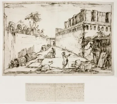 Istacidiernes grav nær Herculanum-porten i Pompeji