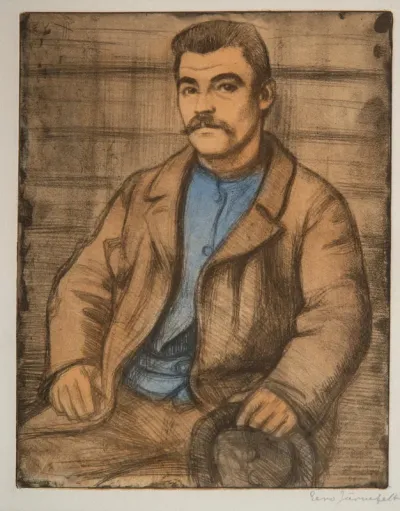 Istuva mies (Rikhard Laine)