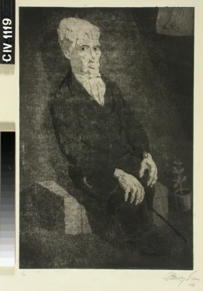 Istuva vanhus