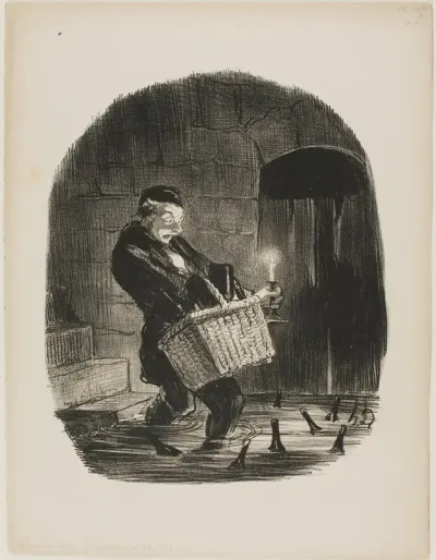 It is Inconvenient to Rent an Apartment Close to the River, plate 13 from Locataires et Propriétaires