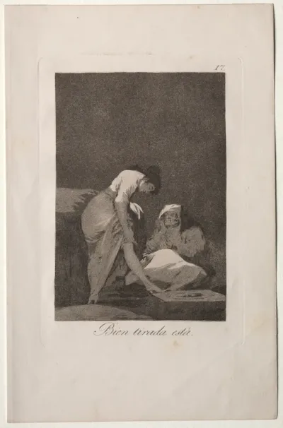 It is Nicely Stretched, Plate 17