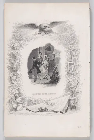 It is No Longer Lisette, from "The Complete Works of Béranger"