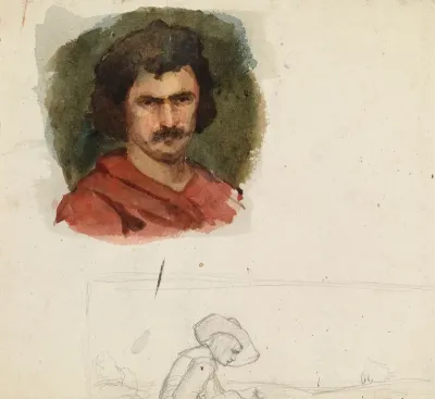 Italian Man, study