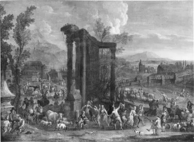 Italian Market Scene