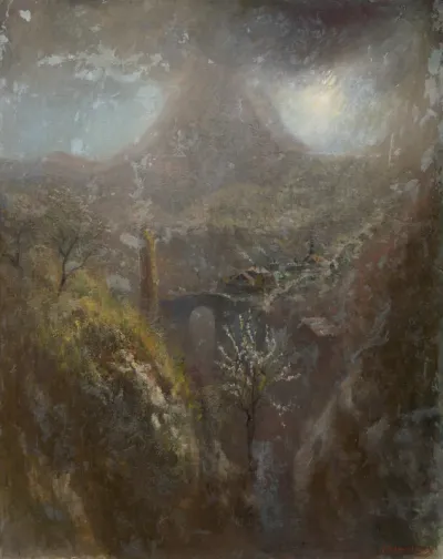 Italian Mountain Landscape