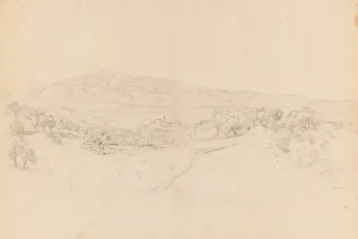 italian Mountain Landscape