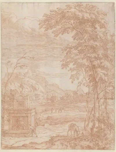 Italianate Landscape with a Fountain