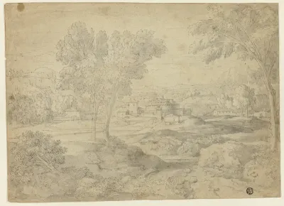 Italianate Landscape with Buildings