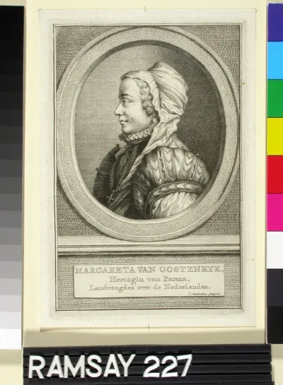 Itävallan Margareta, Parman herttuatar (1522-1586)