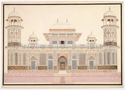 I'timad-ud-Daula's Tomb at Agra