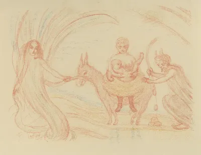IV. De vlucht naar Egypte (uit: Taferelen uit het leven van Christus)