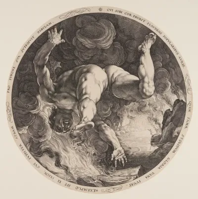 Ixion, from The Four Disgracers