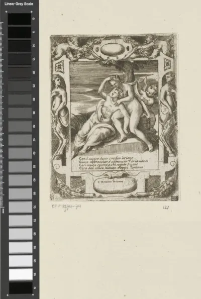 Ixion omhelst een wolk