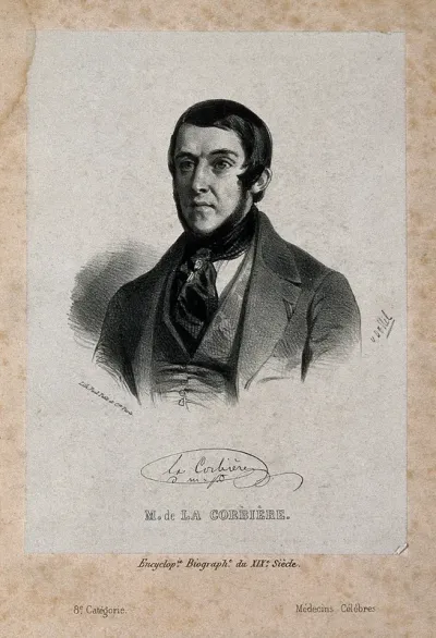 J. B. Beunaiche-La-Corbière. Lithograph by V. Dottil [?]