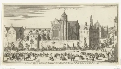 Jaarlijkse ommegang te Antwerpen, ca. 1680-1681