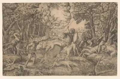 Jacht op het Calydonische everzwijn