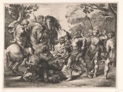 Jacht op het Calydonische zwijn
