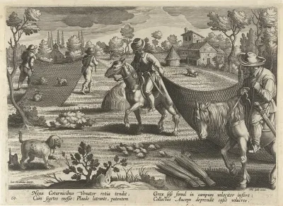 Jacht op kwartels en konijnen