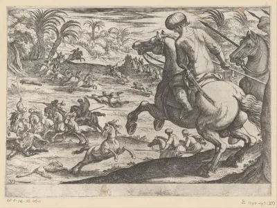 Jacht op leeuwen