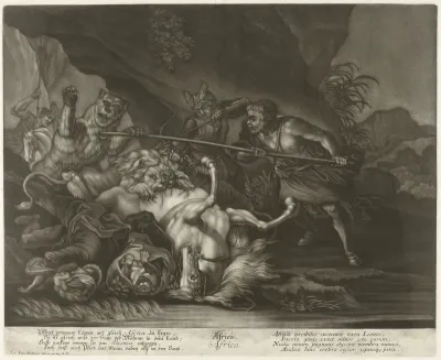 Jacht op leeuwen en beren