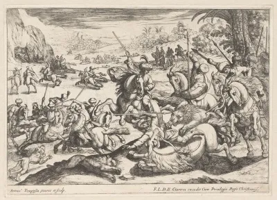 Jacht op leeuwen