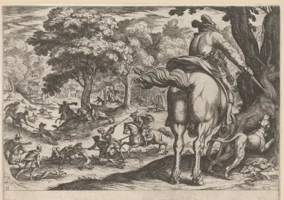 Jacht op wolven en herten