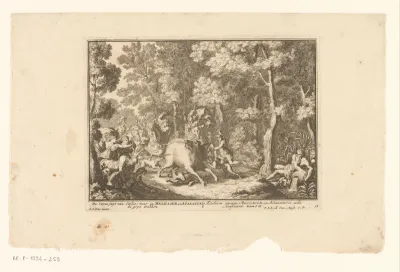 Jacht van Atalanta en Meleager op het everzwijn