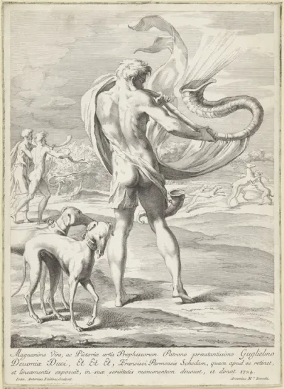 Jachtscène