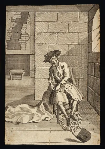 Jack Sheppard in prison