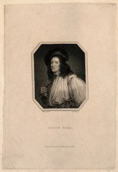 Jacob Hall, a tightrope walker
