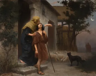Jacob's departure