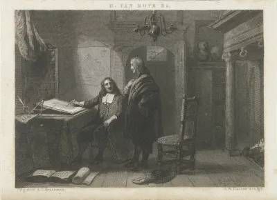 Jacob van Campen ontwerpt het stadhuis