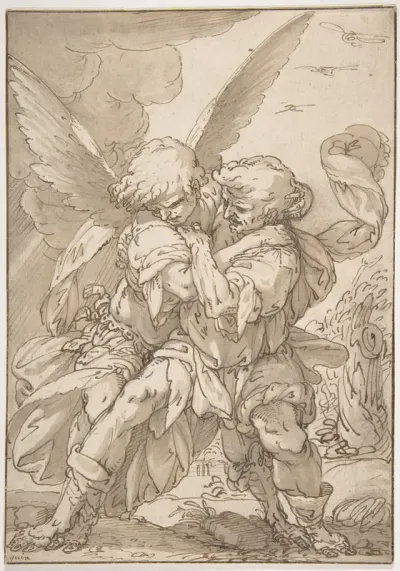 Jacob Wrestling with the Angel