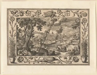 Jacob's Dream, from Landscapes with Old and New Testament Scenes and Hunting Scenes