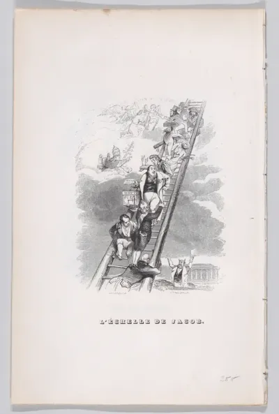 Jacob's Ladder, from "The Complete Works of Béranger"