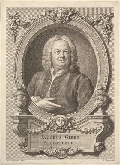 Jacobus Gibbs, Architectus