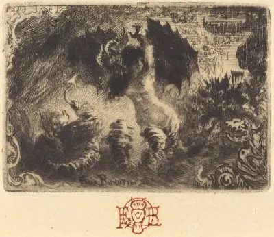 Jacques Cazotte's "Le Diable amoureux" (1st vignette)
