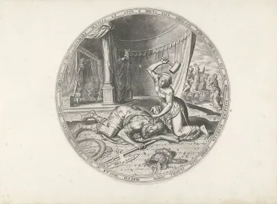 Jaël vermoordt Sisera met een tentpin