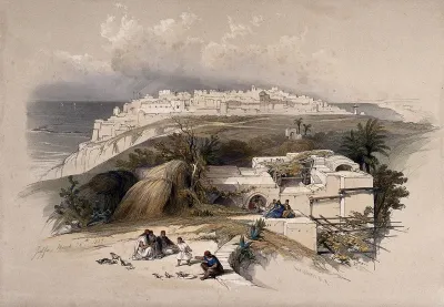 Jaffa, ancient Joppa, looking north